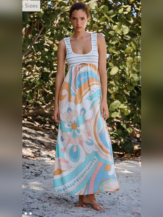 Celandine Dresses & Skirts - Celandine Al Fresco Sleeveless Maxi Dress size LARGE *NEW*